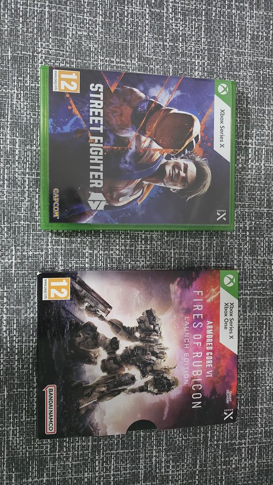 2 jeux Xbox series: Street fighter 6 + Armored core 6 L.E. 50 Ivry-sur-Seine (94)
