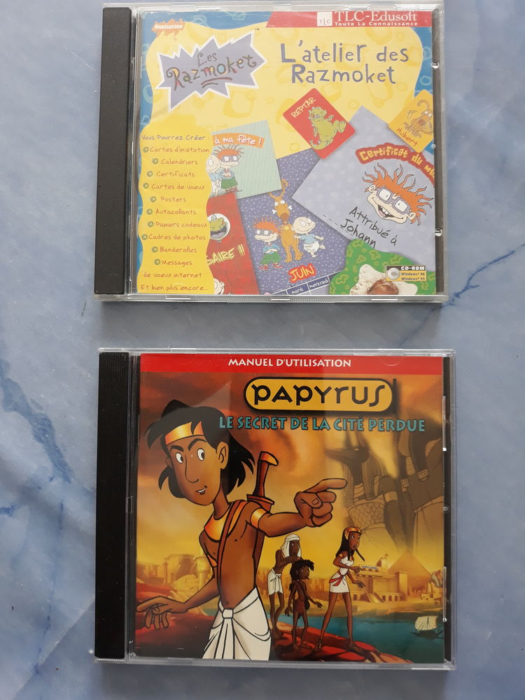 Jeux cd rom 3 Saint-Max (54)