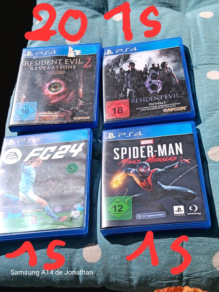 Jeux ps4 60 Saint-Ciers-d'Abzac (33)