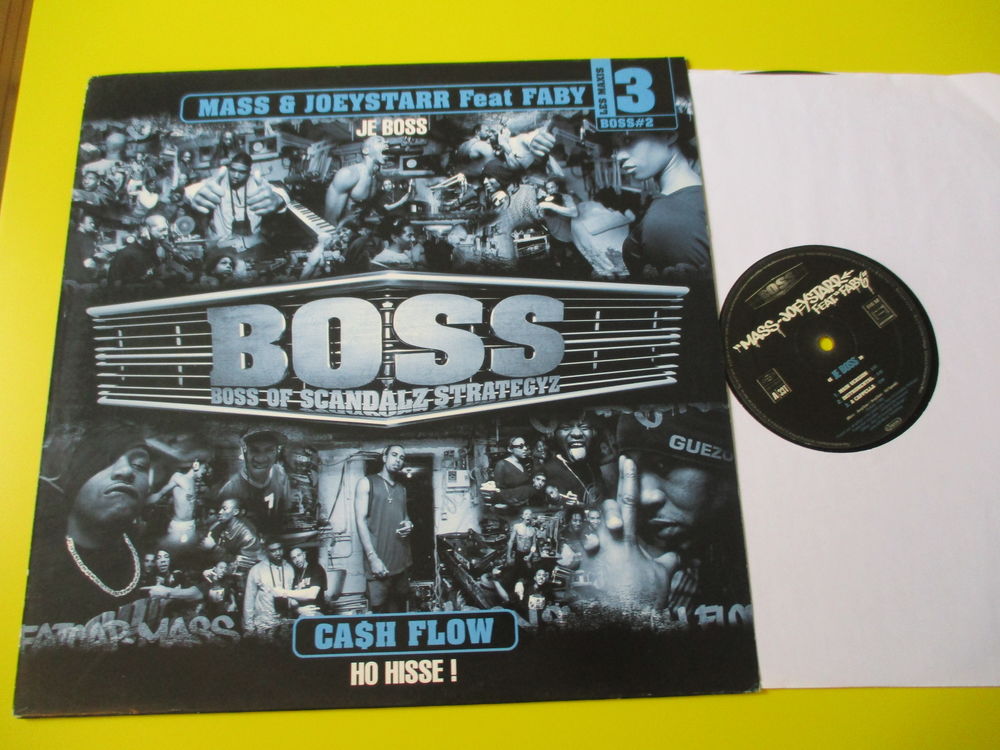 JOEY STARR FEAT MASS BOSS NTM KOOL SHEN MAXI 45 12 Lognes (77)
