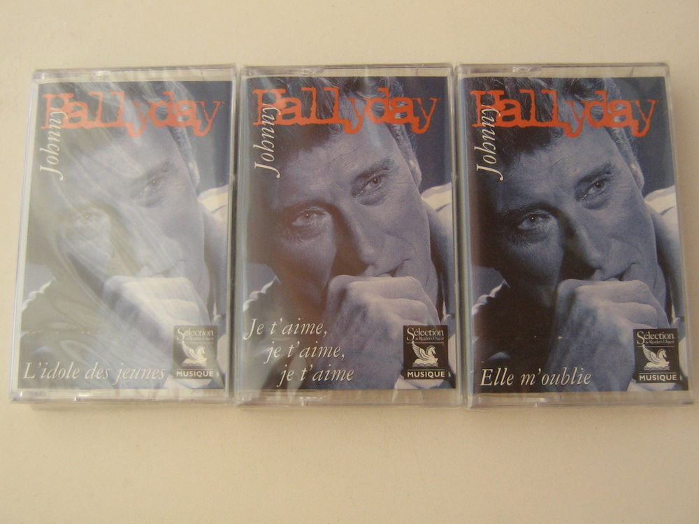 JOHNNY  COFFRET 3 K7 Audio Reader digest 44 Perpignan (66)