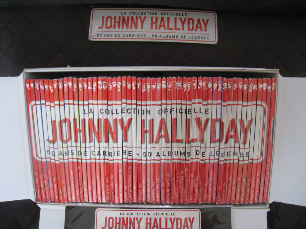 cd johnny hallyday 50 ans de chansons en 50cd s 1500 Eymoutiers (87)