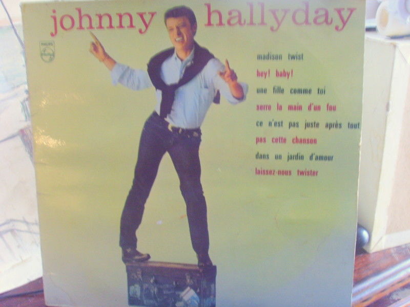JOHNNY HALLYDAY,rare  VINYLE ORIGINE de 1962 0 Annonay (07)
