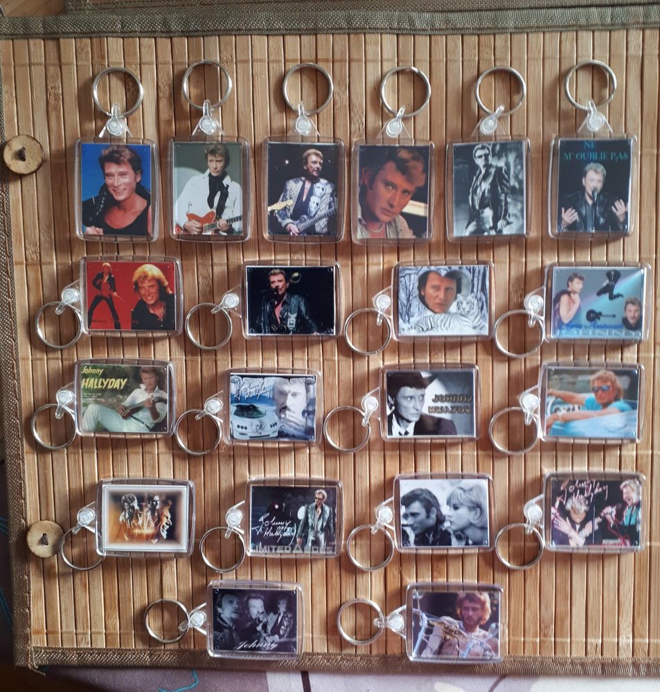 Johnny Hallyday  - Rares porte-cl�s - 5 euros pi�ce 5 Villemomble (93)