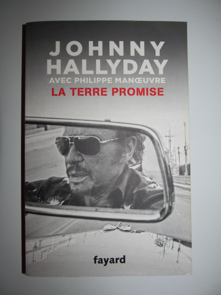 Johnny Hallyday - La terre promise (livre) 4 Amiens (80)