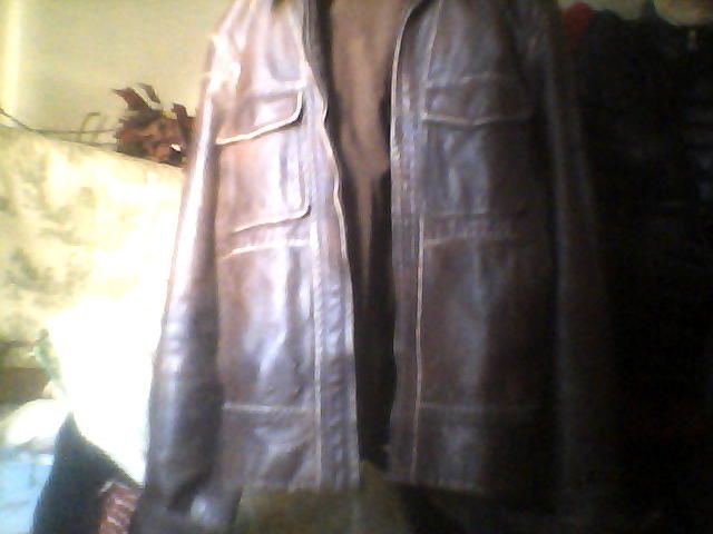 joli blouson:veste  marron et blanc japan rags 45 Gap (05)