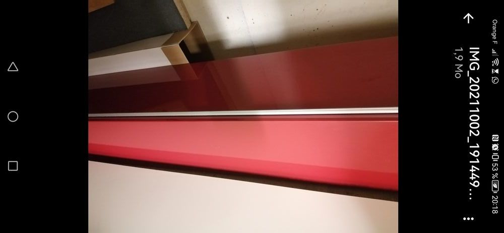 joli meuble haut rouge ikea 30 Paris 17 (75)