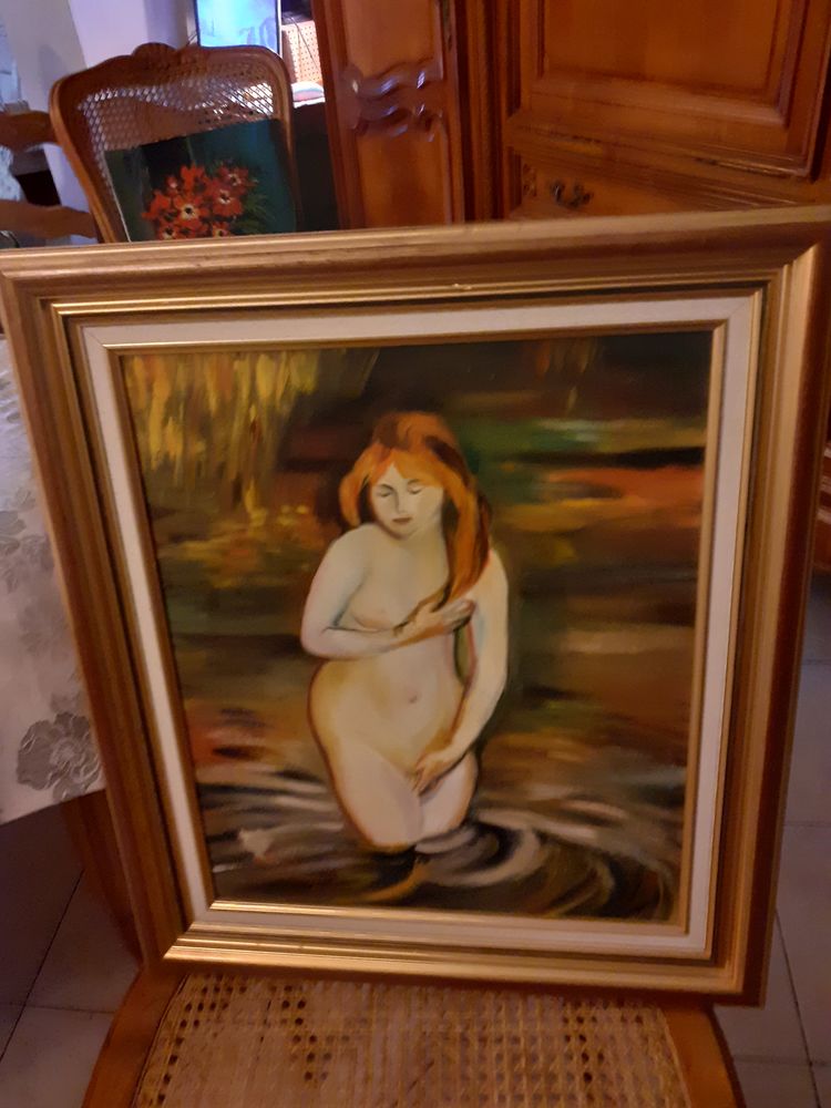 JOLI TABLEAU PEINT SUR TOILE RENOIR en copie 20 Marseille 13 (13)