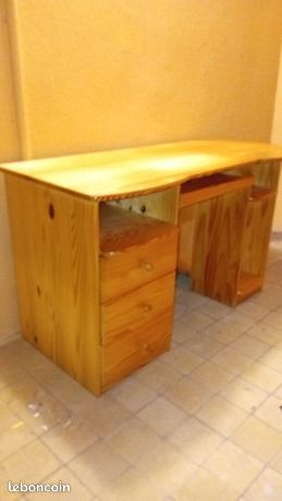jolie bureau en pin 35 Mireval (34)