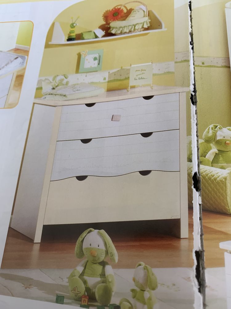 Jolie chambre compl�te b�b�/enfant SAUTHON mixte en TBE 500� 500 Prayols (09)