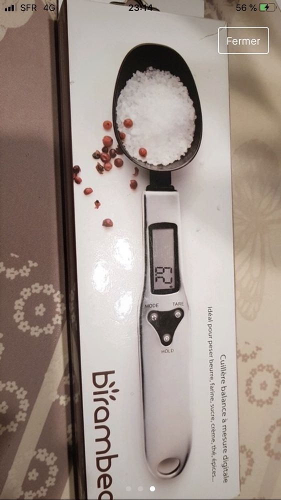 jolie cuill�re � balance digitale 25 Lyon 8 (69)