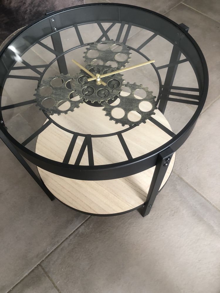 Jolie table d'appoint en bois et m�tal 40 Lizy-sur-Ourcq (77)