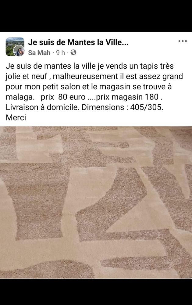 Jolie Tapis neuf 80 Mantes-la-Ville (78)