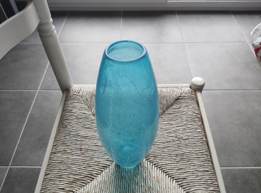 Jolie vase 30 cm de hauteur 8 Colombier-Fontaine (25)