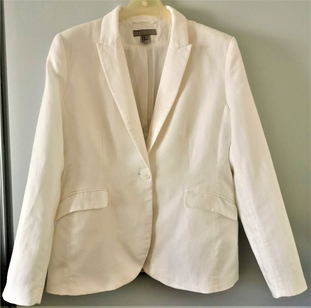 Jolie veste H&M Taille 42 blanche 25 Challans (85)