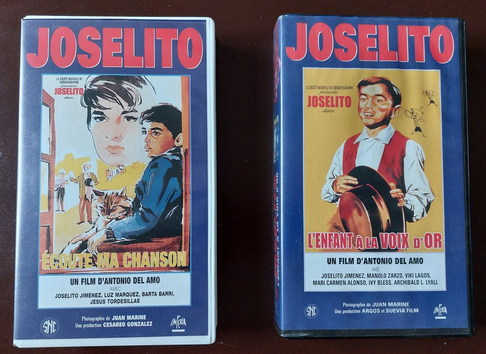 2 K7 VHS - JOSELINO 2 Boulogne-Billancourt (92)