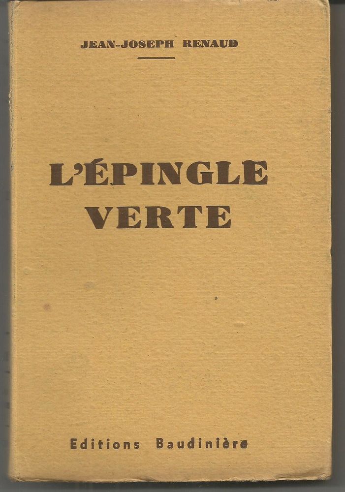 J Joseph RENAUD  L'�pingle verte 6 Montauban (82)