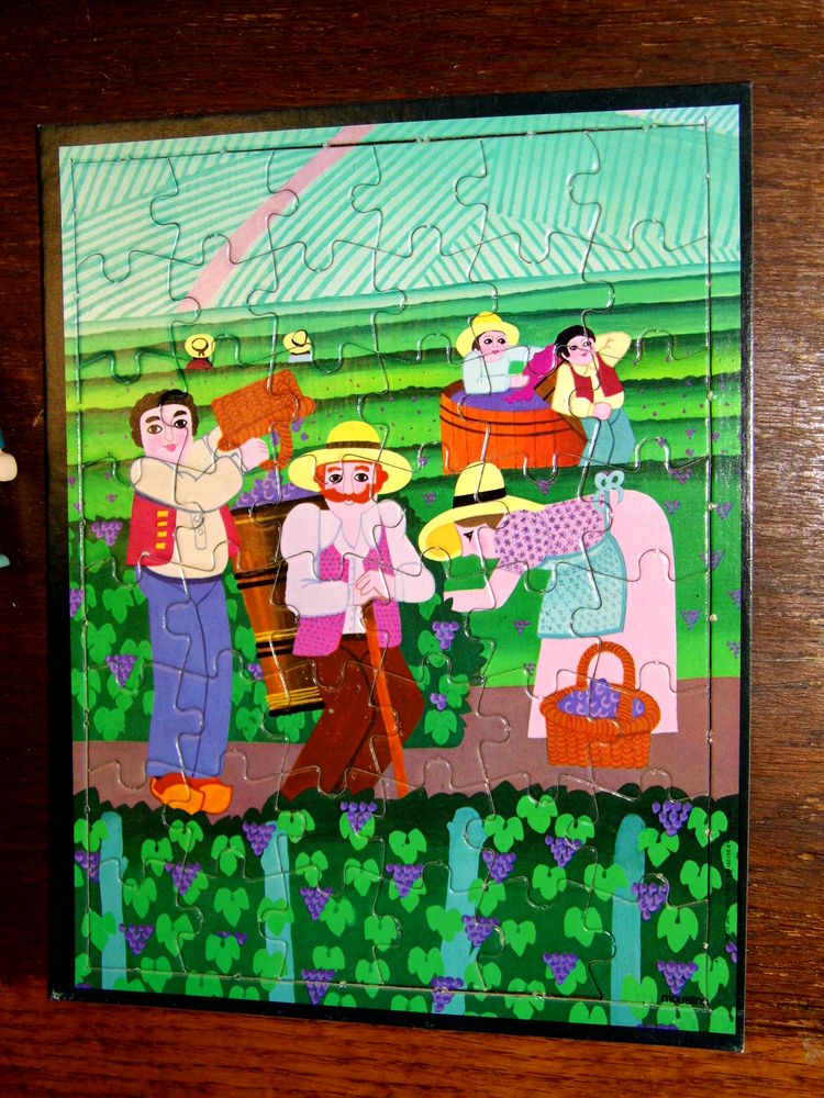 Jouet ancien puzzle publicitaire pur�e MOUSLINE deco vintage 10 Dunkerque (59)