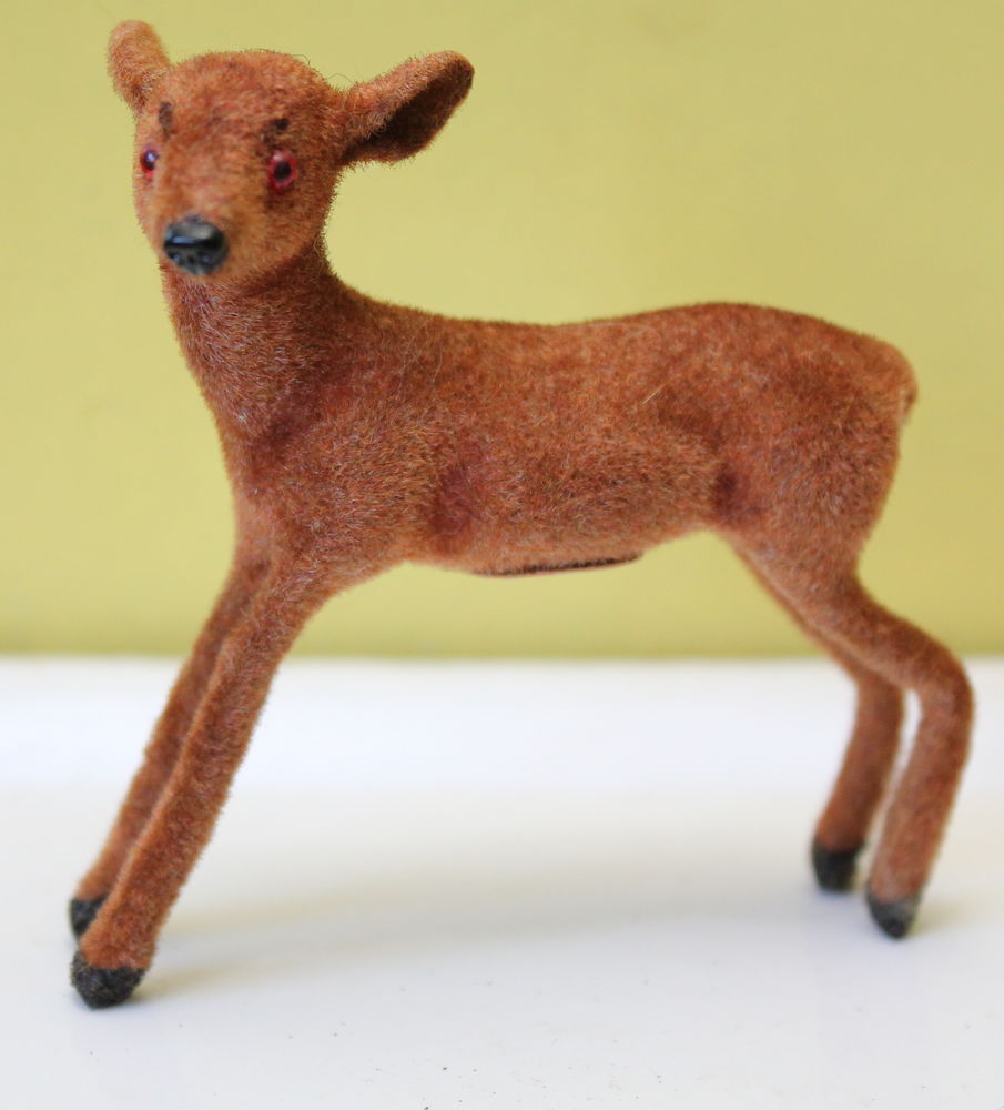 Jouet vintage MAX CARL Germany animal floqu� biche 20 Issy-les-Moulineaux (92)