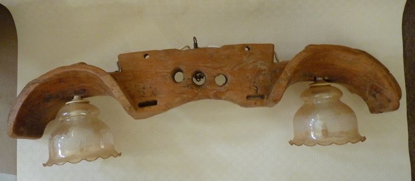 Joug de B?uf transform� en lustre 70 Vend�me (41)