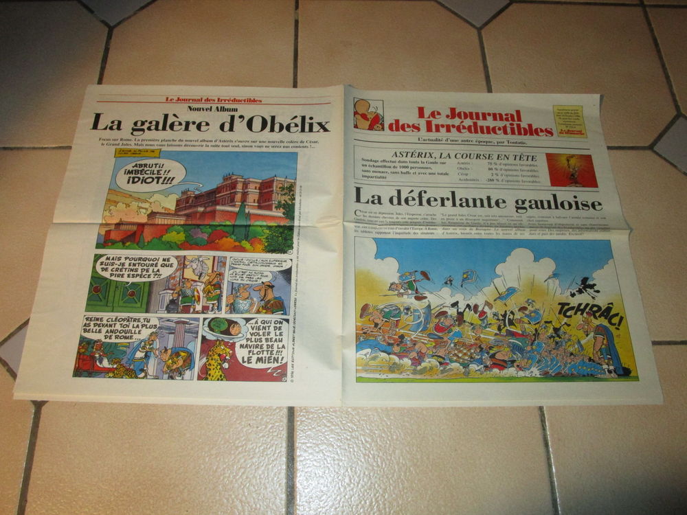 JOURNAL 13-10/1996 UDERZO ASTERIX JOURNAL DES IRREDUCTIBLES  14 Villepinte (93)