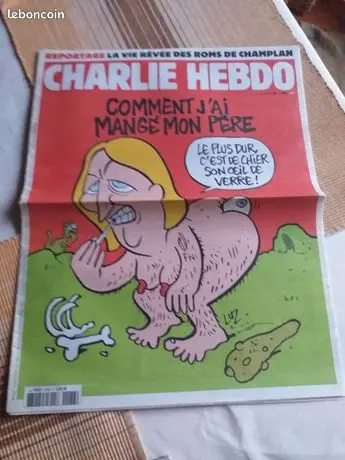 JOURNAL CHARLIE HEBDO N�1186 ANNEE 2015 3 Chaumont (52)