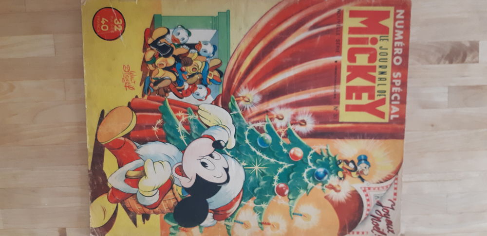 BD le journal de Mickey années 1952 - 1954 - 1955 0 Nice (06)
