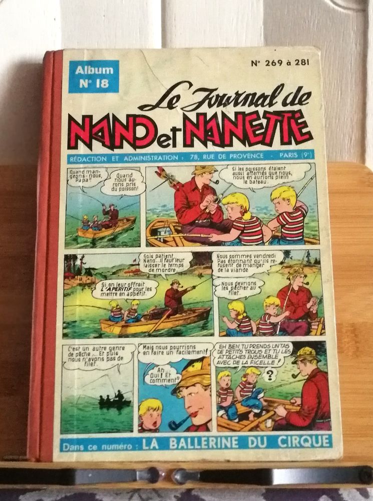 Le journal de Nano et Nanette : Recueil n�18 - 1963 15 Argenteuil (95)