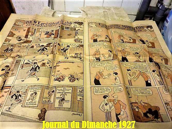 Journaux 1927
avec 1�re Bandes dessin�es 5 Saint-M�dard-en-Jalles (33)