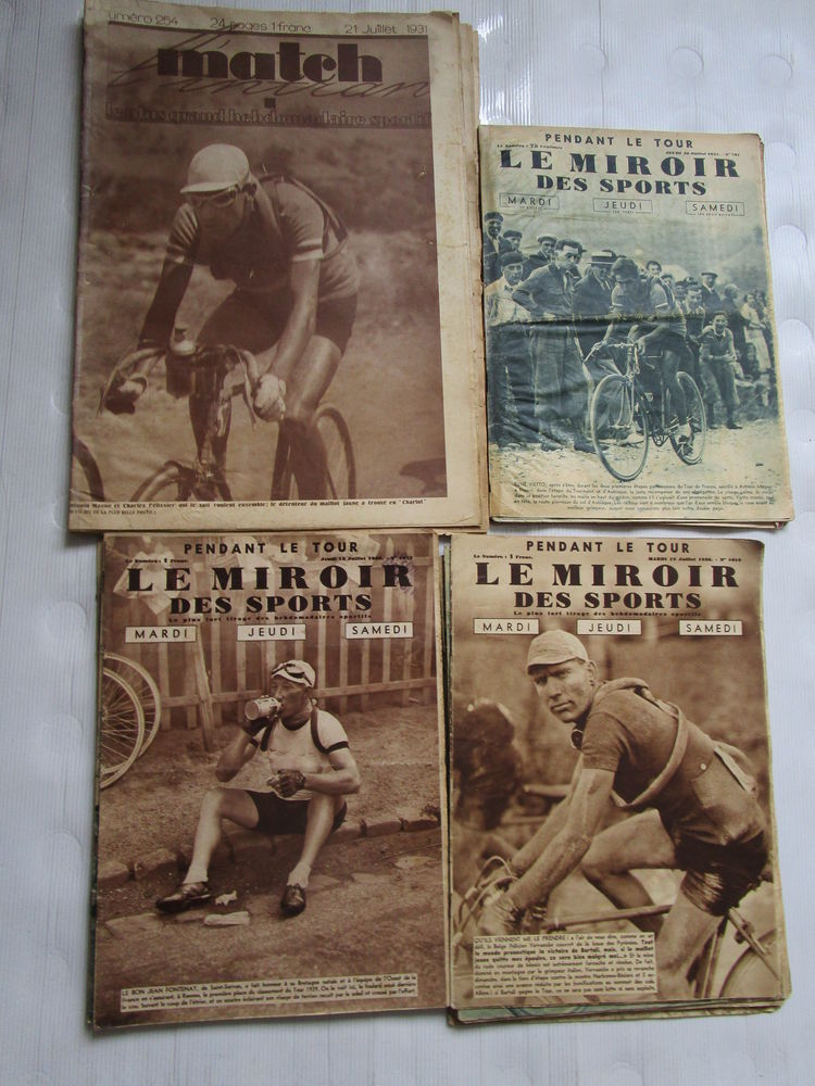 Journaux de sports sur les Tours de France avant-guerre
2 Romorantin-Lanthenay (41)