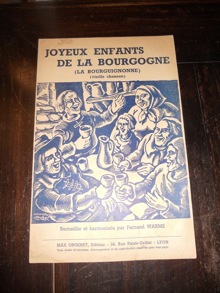 joyeux enfants de la Bourgogne ( la bourguignonne ) 6 Tours (37)
