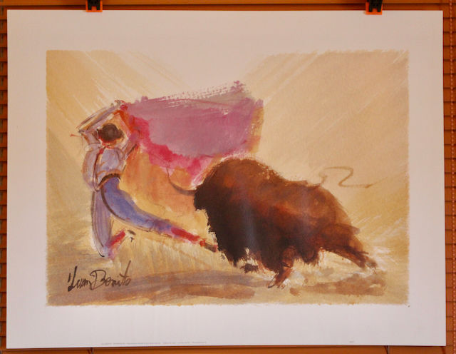 JUAN  BENITO  :  Tauromachie 28 Anglet (64)