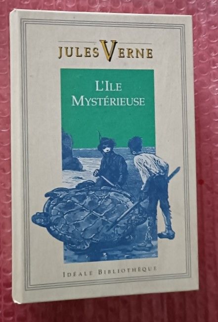 Jules VERNE : l'ile myst�rieuse -  ideale bibliotheque 4 Montauban (82)