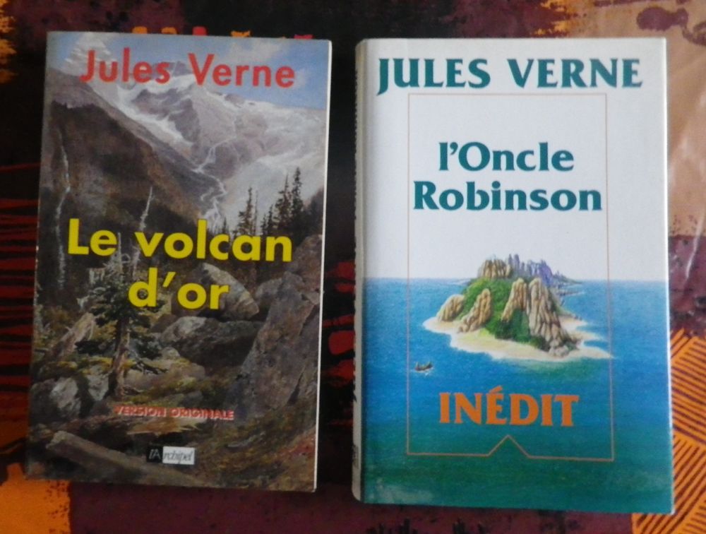 Jules VERNE : LE VOLCAN D'OR ET L'ONCLE ROBINSON
15 Attainville (95)