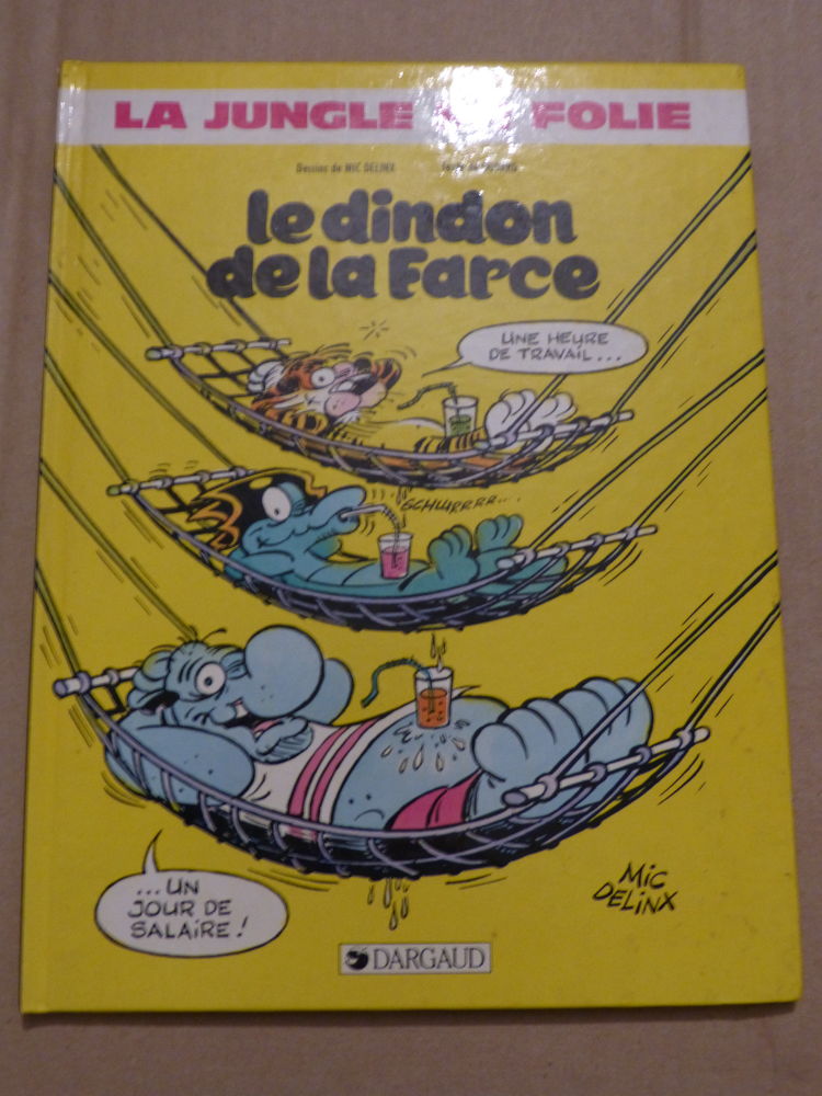 BD LA JUNGLE EN FOLIE  avec une DEDICACE 25 Brest (29)