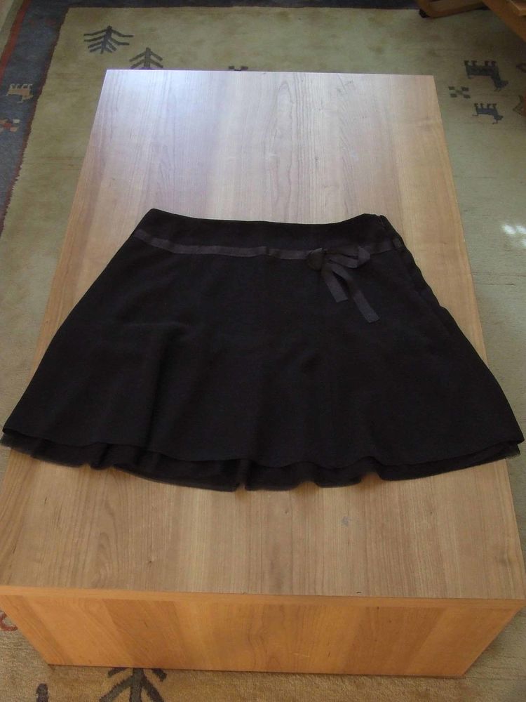 Jupe courte patineuse. CAMA�EU. Marron. T. 42. TBE 7 Bagnolet (93)