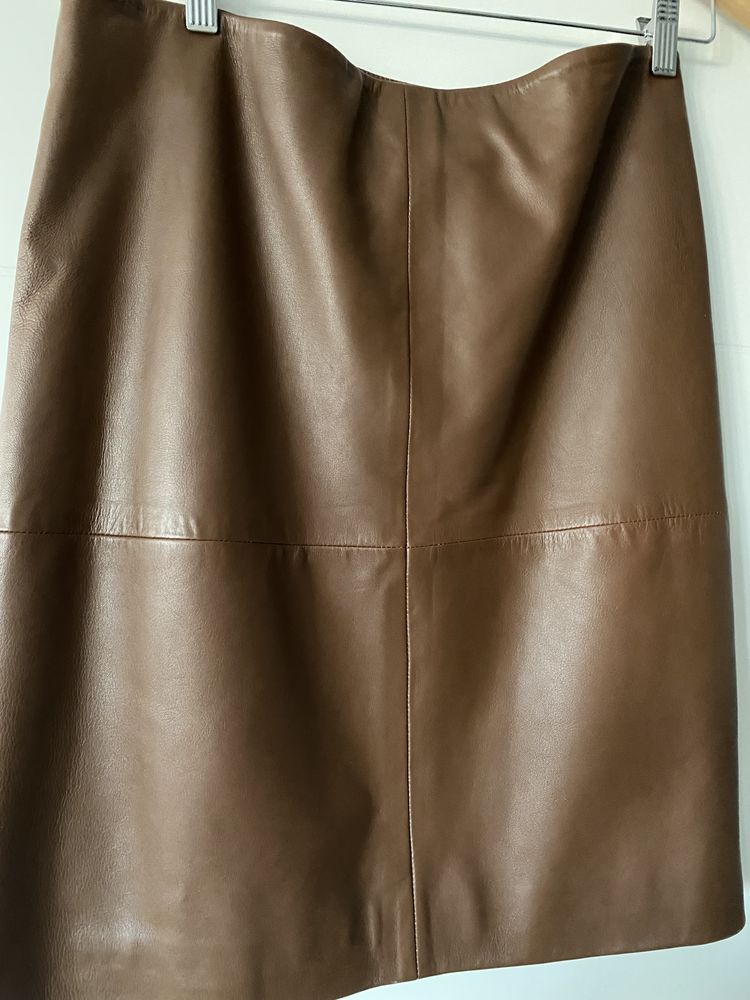 Jupe cuir neuve 80 Marseille 8 (13)