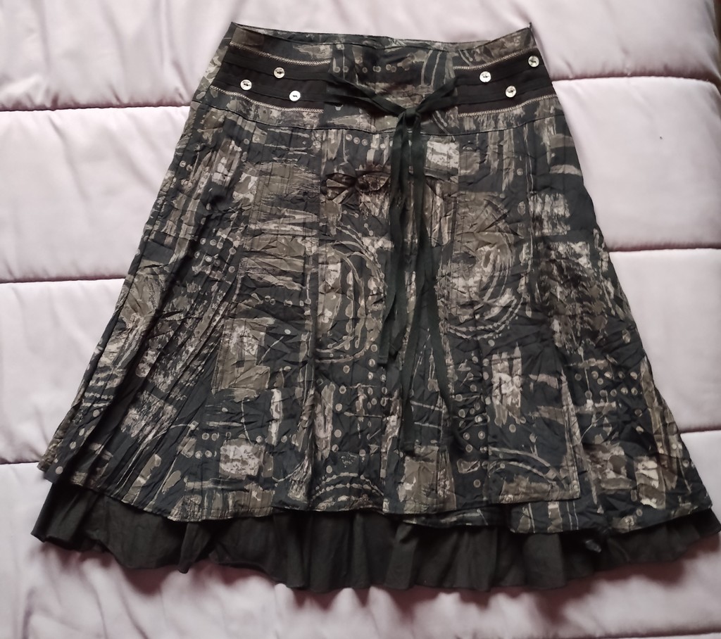 Jupe �l�gante avec motifs marron et noirs 10 Villejuif (94)