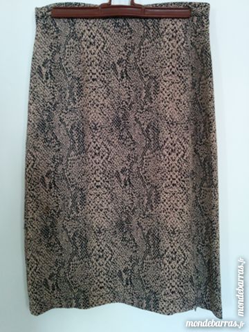 Jupe  ENZO MANI  (motif imitation Python) 19 Courbevoie (92)