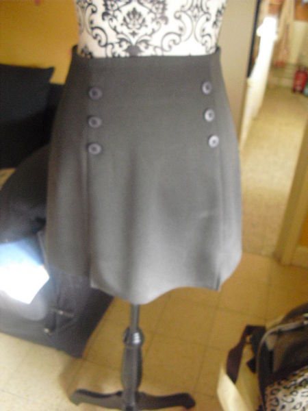 jupe gris souris NEUVE TAILLE 36 8 Lyon 5 (69)