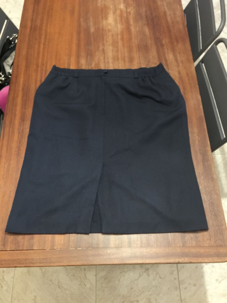 Jupe   Julia   couleur bleu marine 3 Saleilles (66)