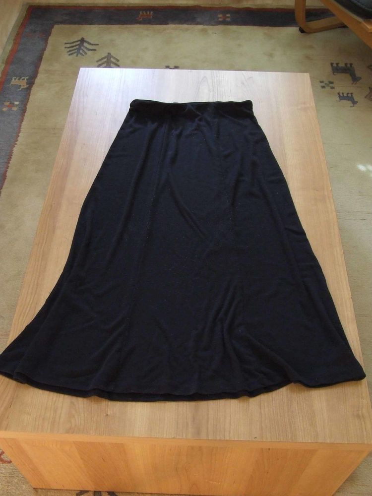 Jupe longue �lastiqu�e BLANCHE PORTE Noir T 42 5 Bagnolet (93)