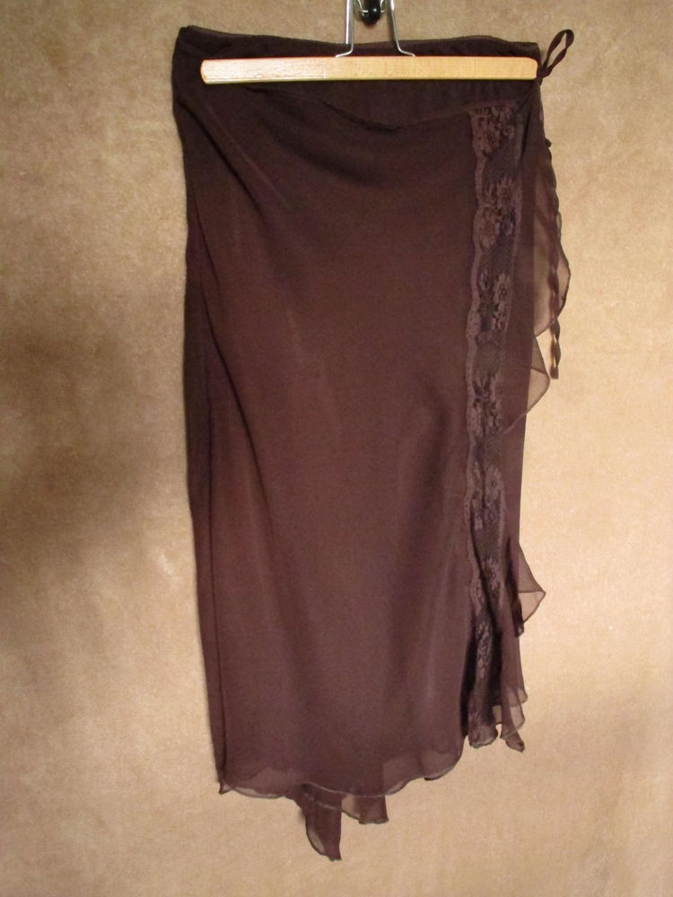 jupe marron mi-longue 6 Limoux (11)