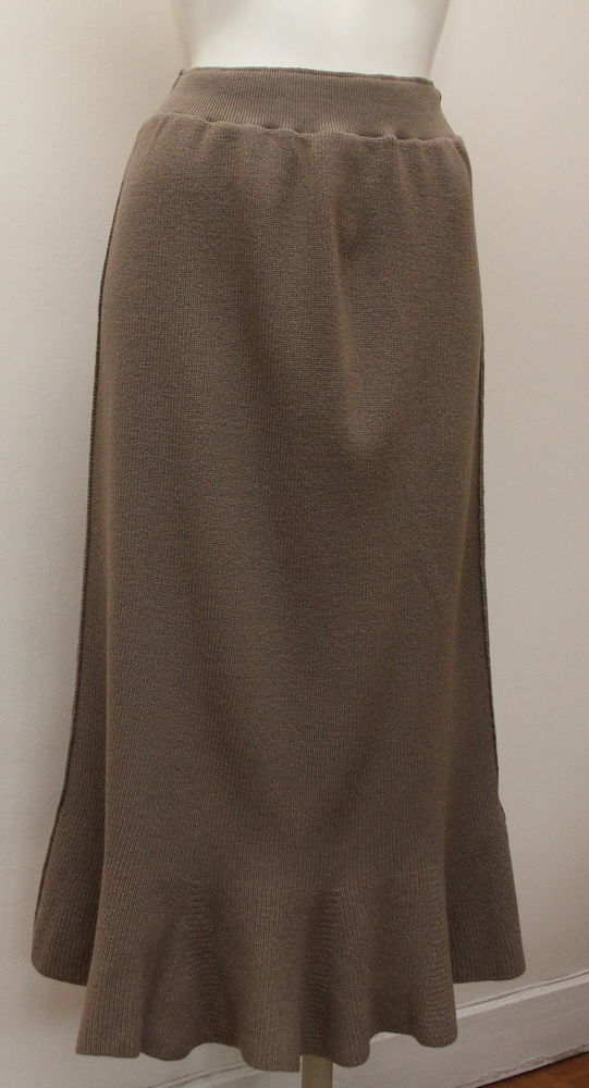 Jupe midi camel SONIA RYKIEL T.36 Fr 80 Issy-les-Moulineaux (92)