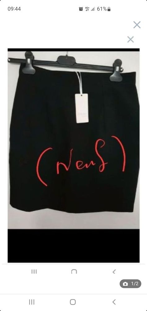 jupe noire taille 40 ( neuf) 9 Bron (69)