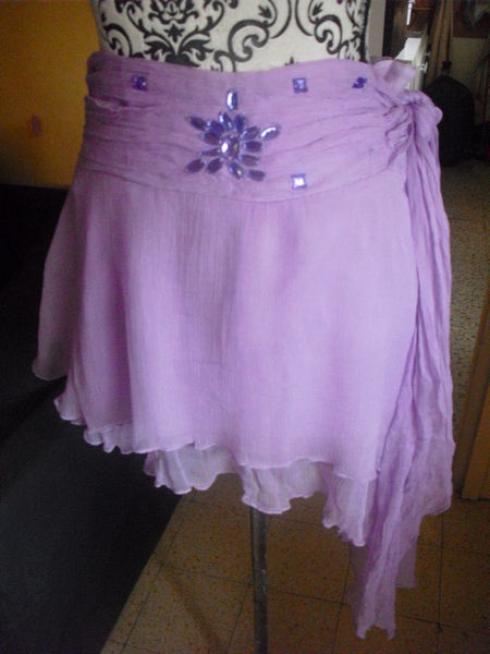 jupe parme a bijoux en bisot taille S/M 3 Lyon 5 (69)