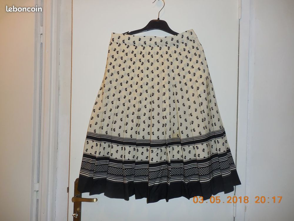 jupe pliss�e 40 42 5 S�te (34)