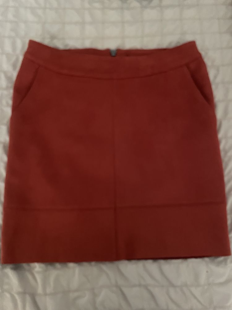 Jupe rouge brique Only S 8 Sillingy (74)