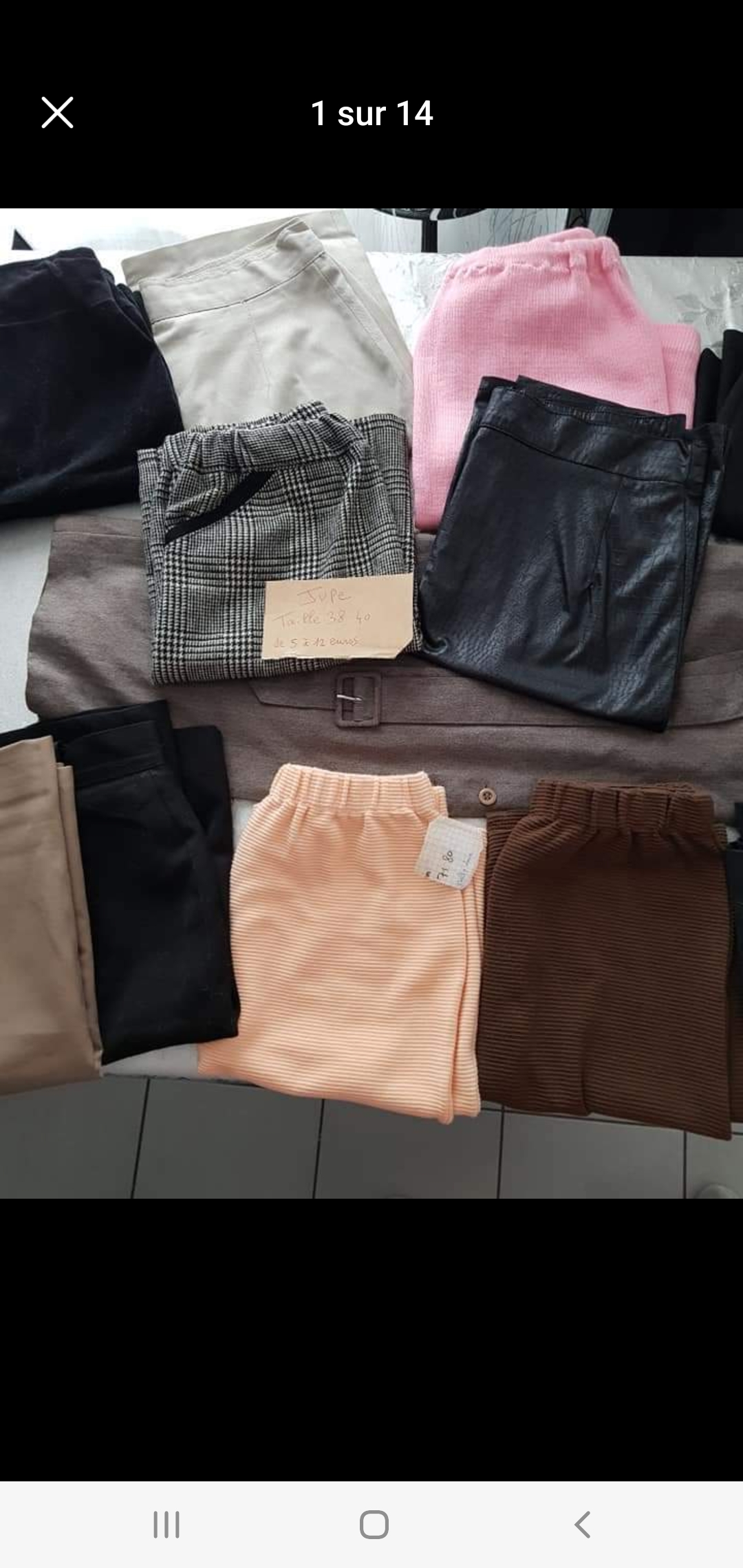 jupe taille 40 � partir de 5 euros 5 Bron (69)