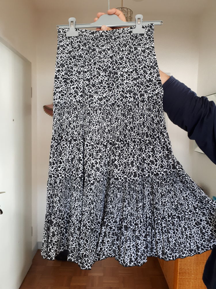 Jupe A. THIERY noir/blanc - 38/40 - EXCELLENT �TAT 15 Villemomble (93)